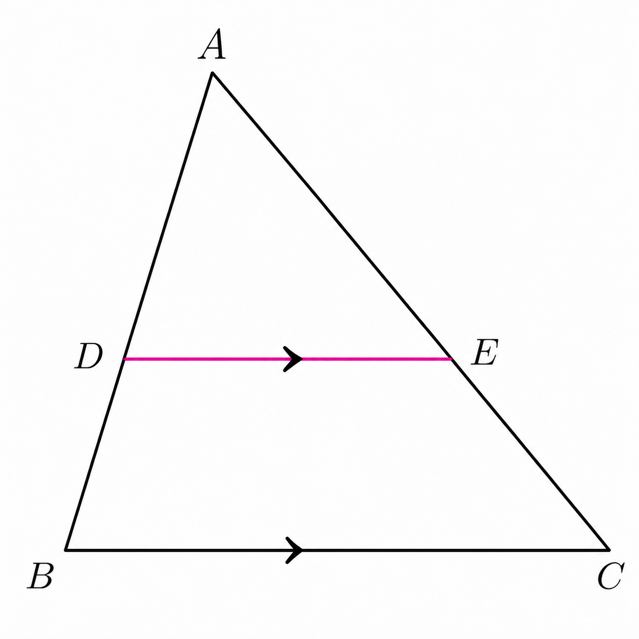 Triangle Proportionality Theorem