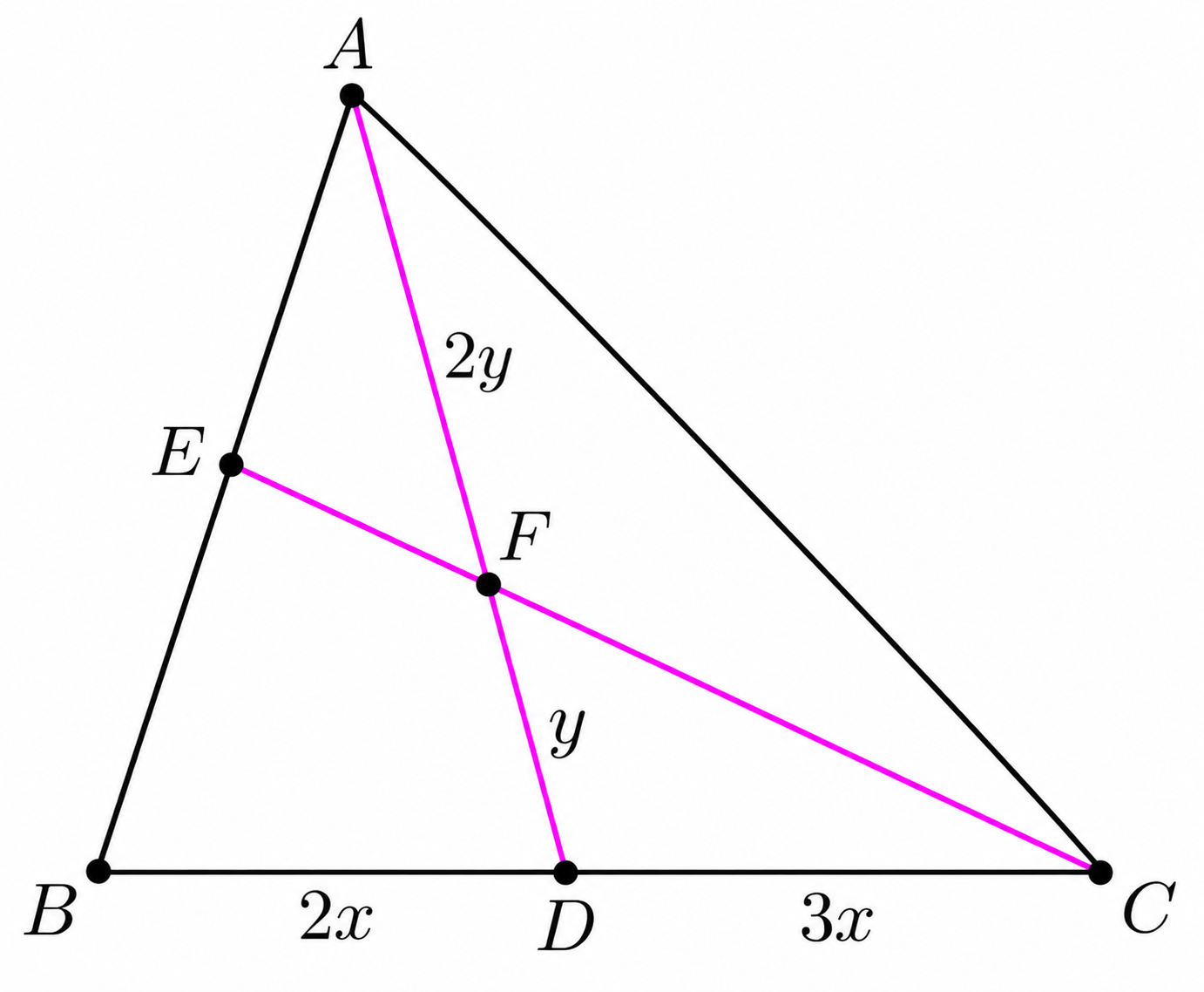 Menelaus' Theorem Example 2