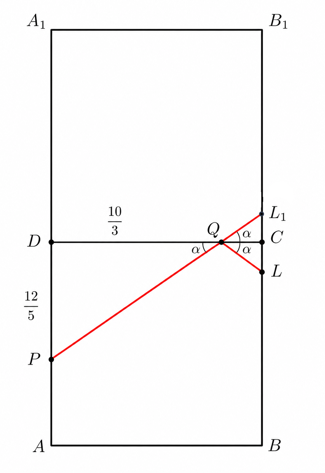Reflecting the square and extending the path